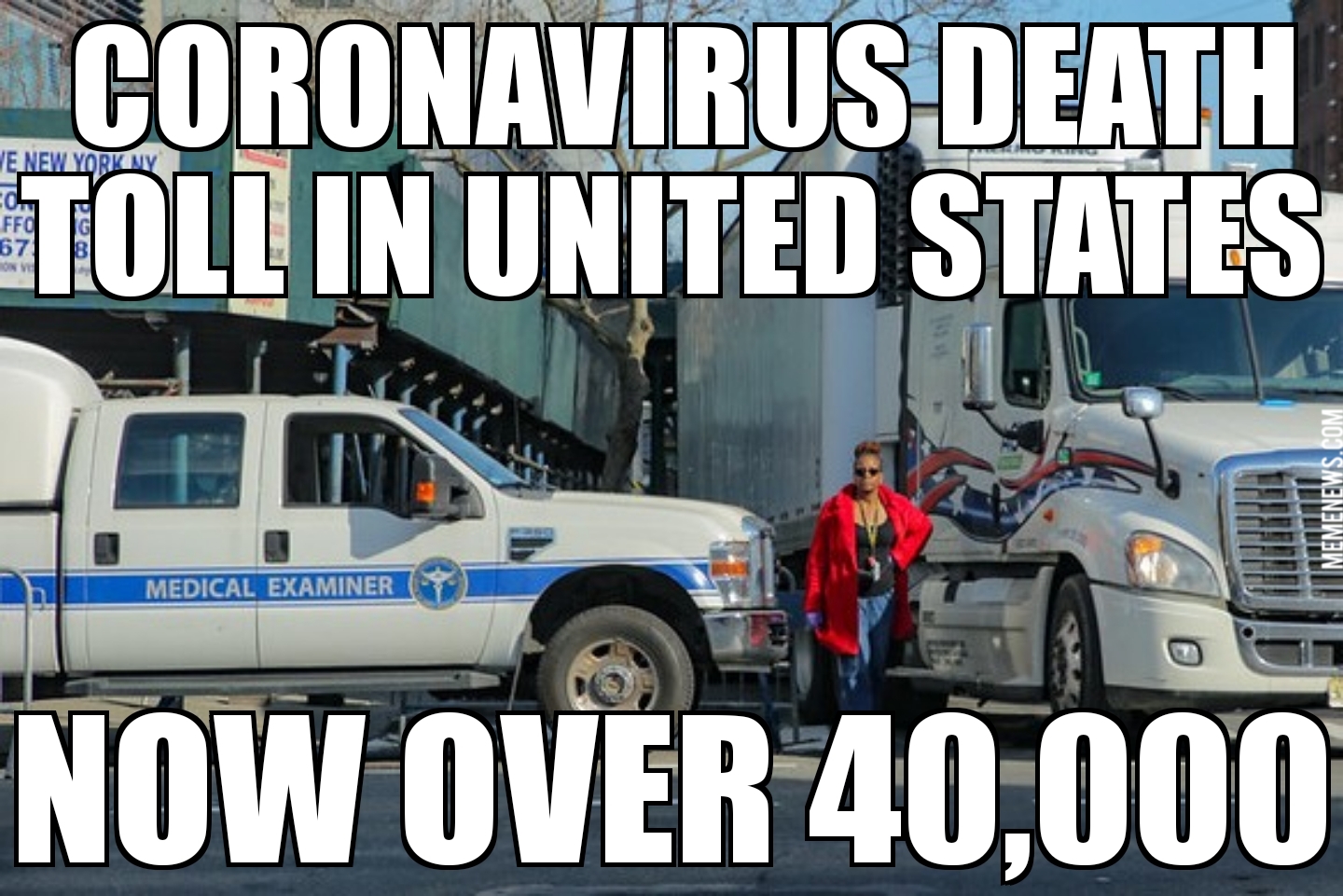 U.S. coronavirus deaths top 40,000