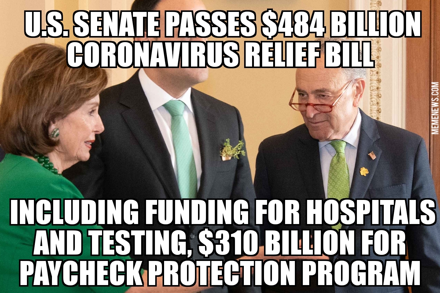 Senate passes $484 billion coronavirus relief