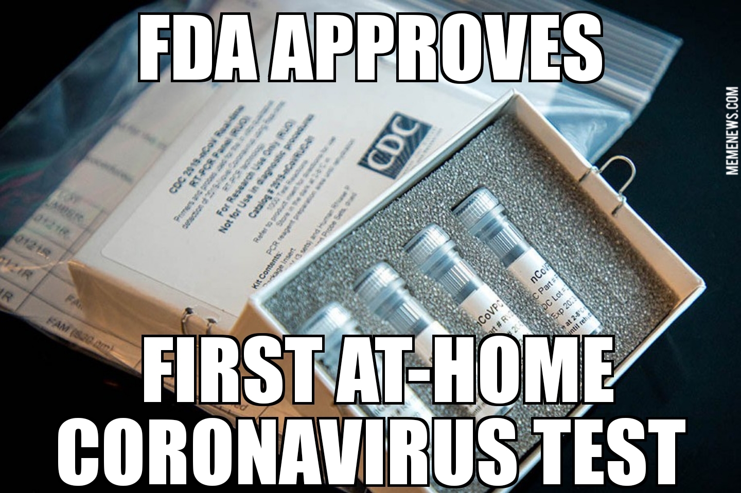 At-home coronavirus test