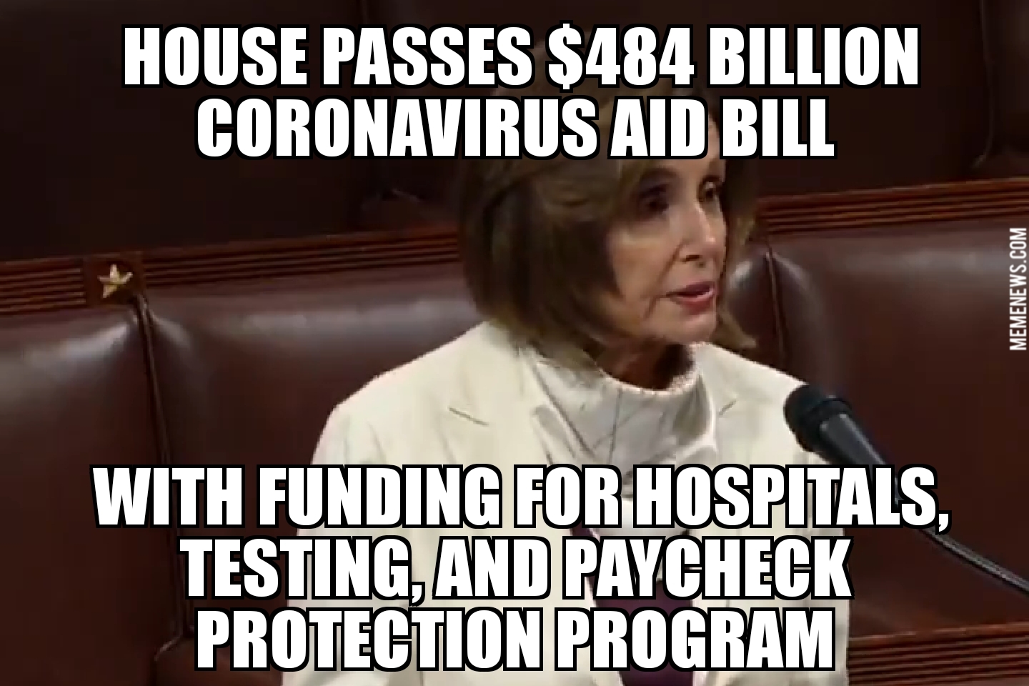 House passes $484B coronavirus aid