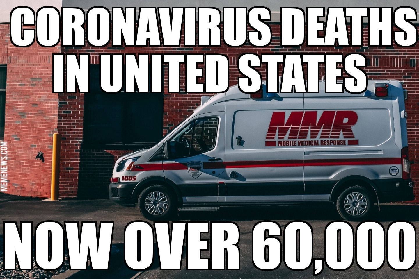 U.S. coronavirus deaths top 60,000