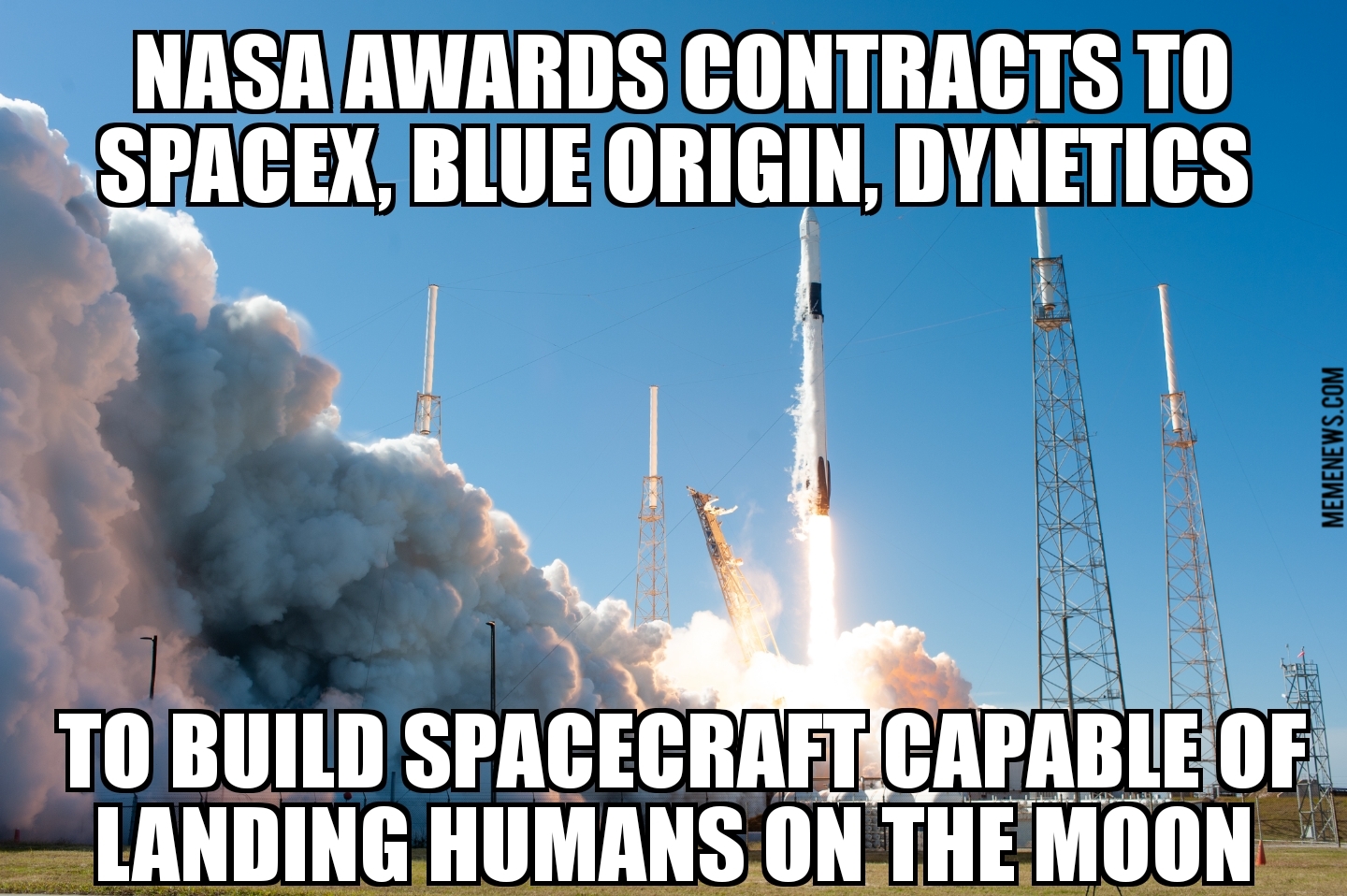 NASA awards moon mission contracts