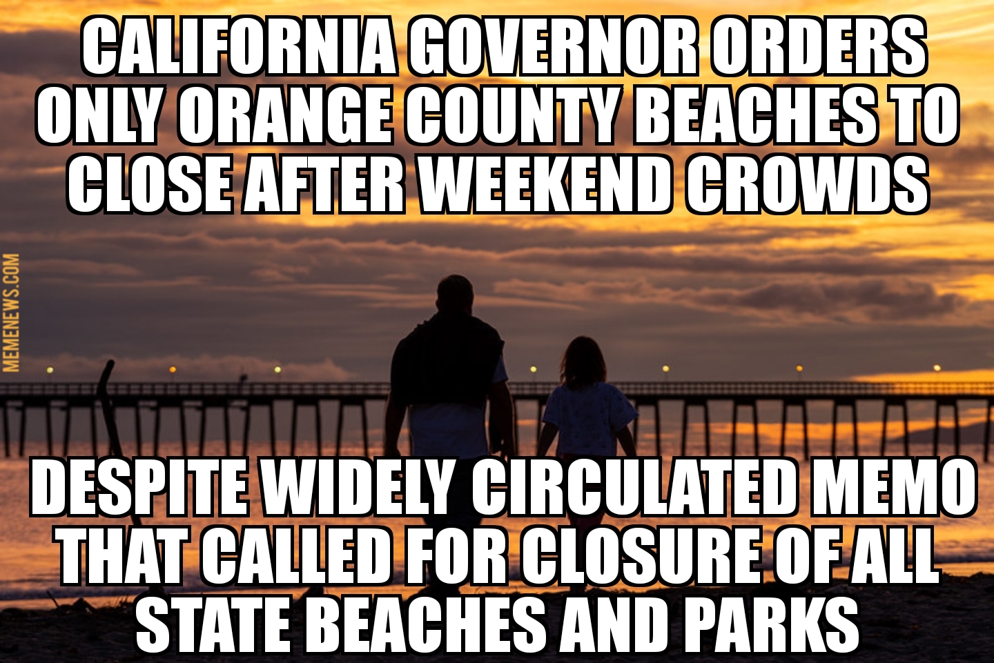 California to close Orange County beaches
