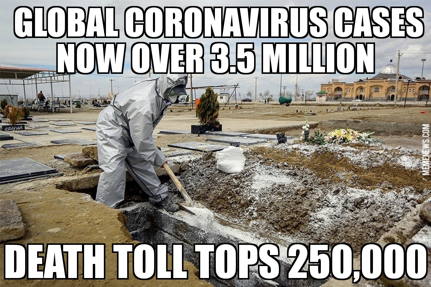 Coronavirus deaths top 250,000