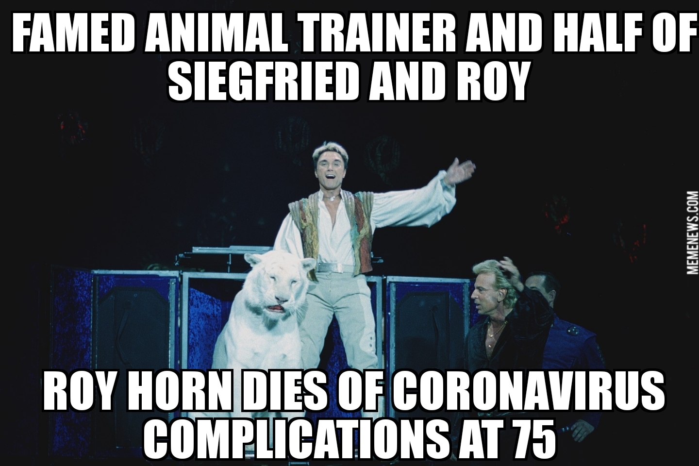 Roy Horn dies of coronavirus