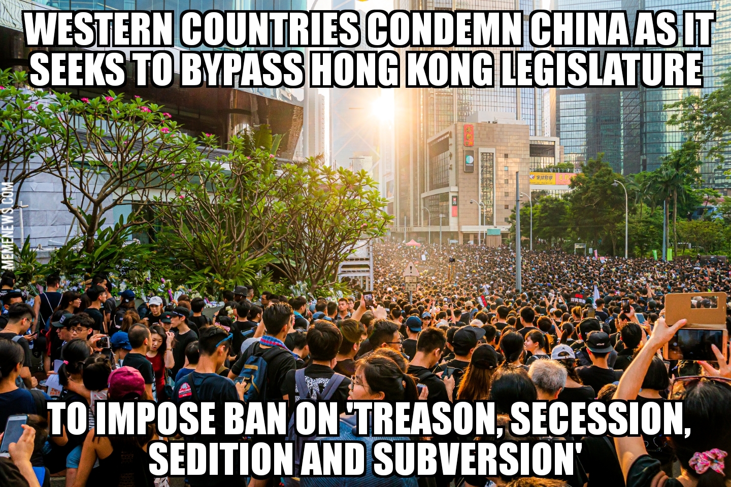 China seeks to impose ‘treason’ law in Hong Kong
