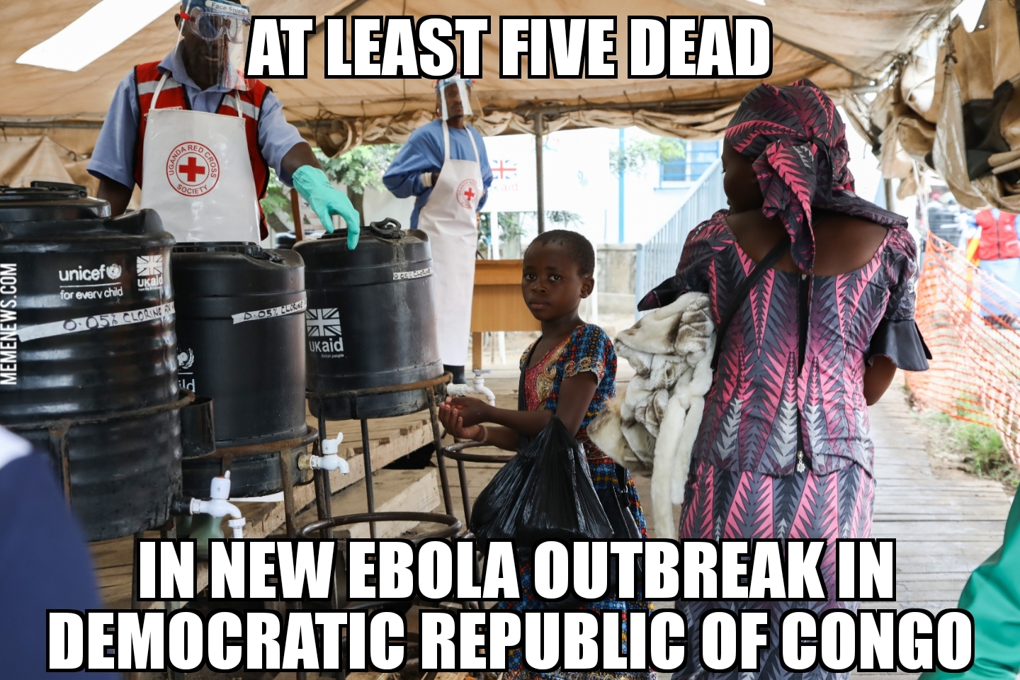 Five dead in Congo ebola outbreak