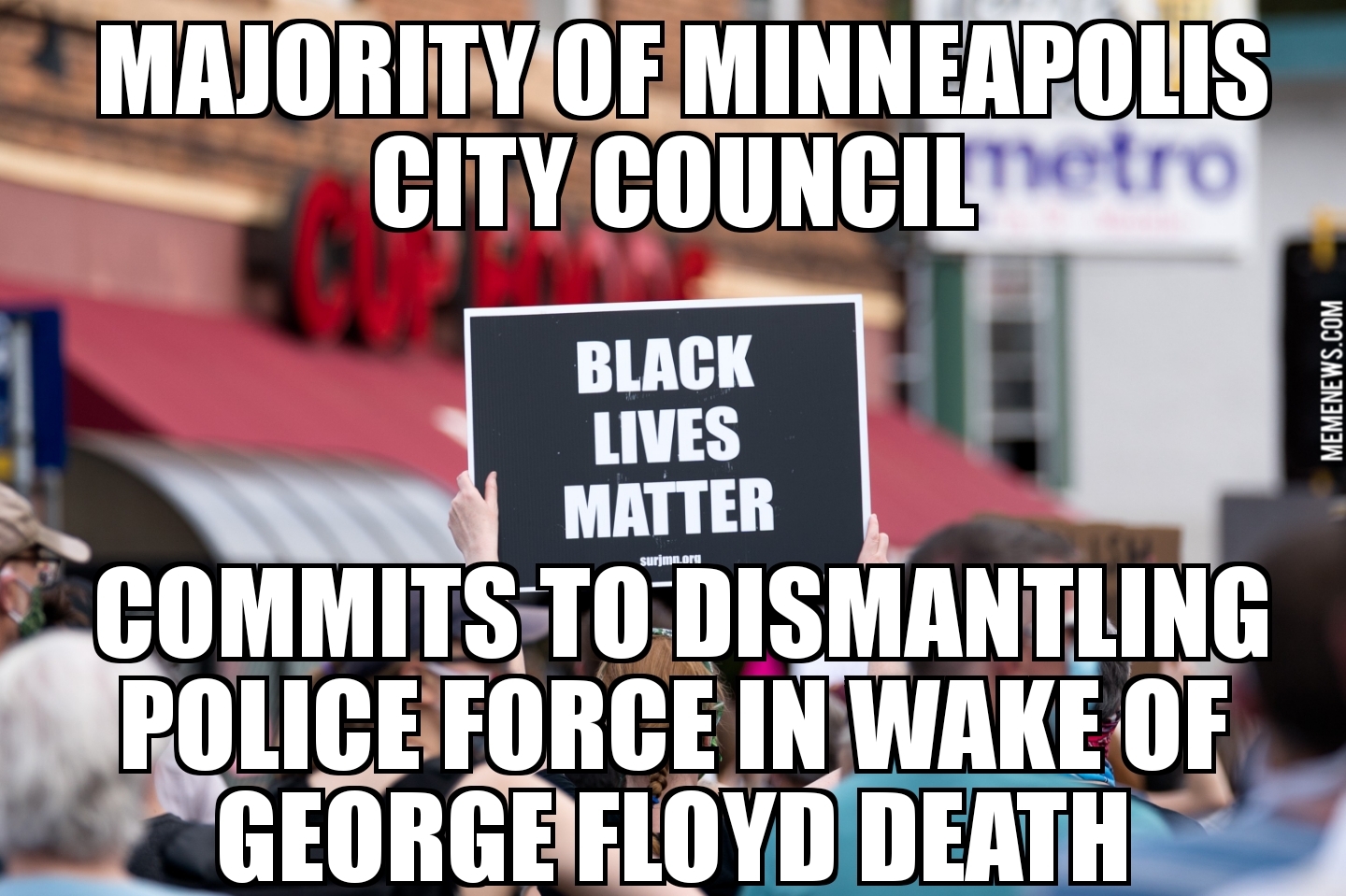Most of Minneapolis city council commits to dismantling police