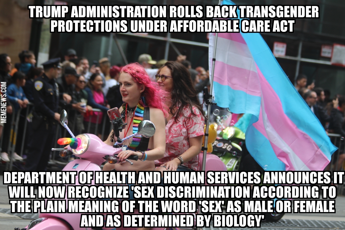 Trump administration rolls back transgender protections