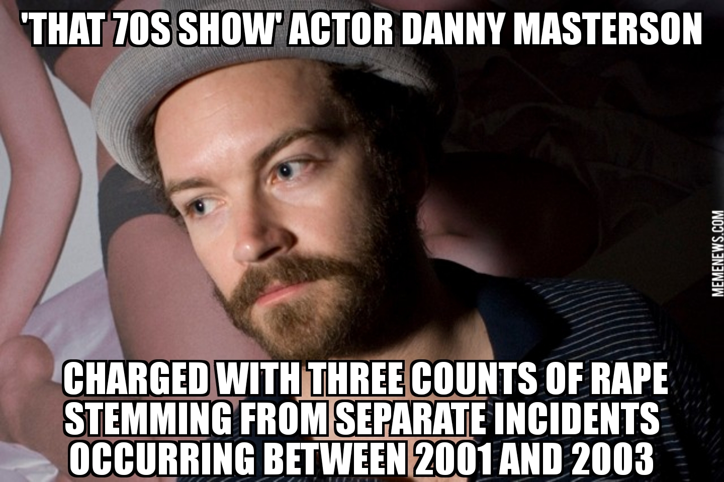 Actor Danny Masterson charged with rape