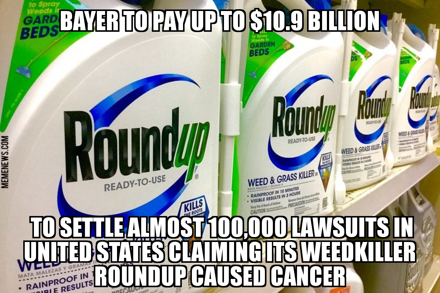 Bayer to settle Roundup cancer lawsuits
