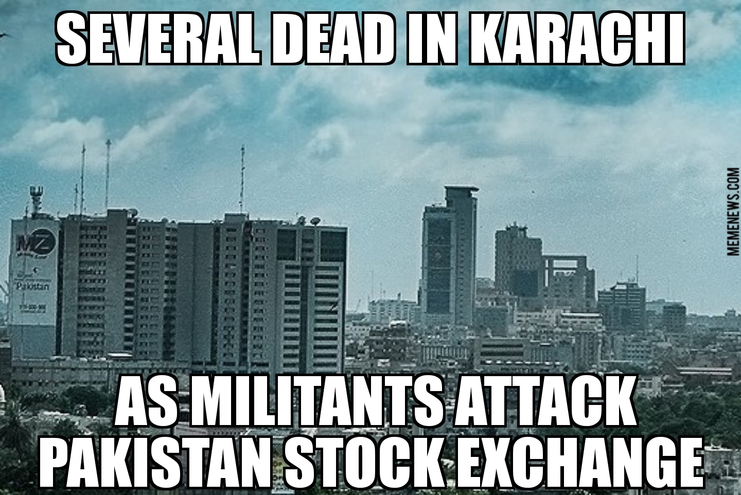 Pakistan Stock Exchange attack