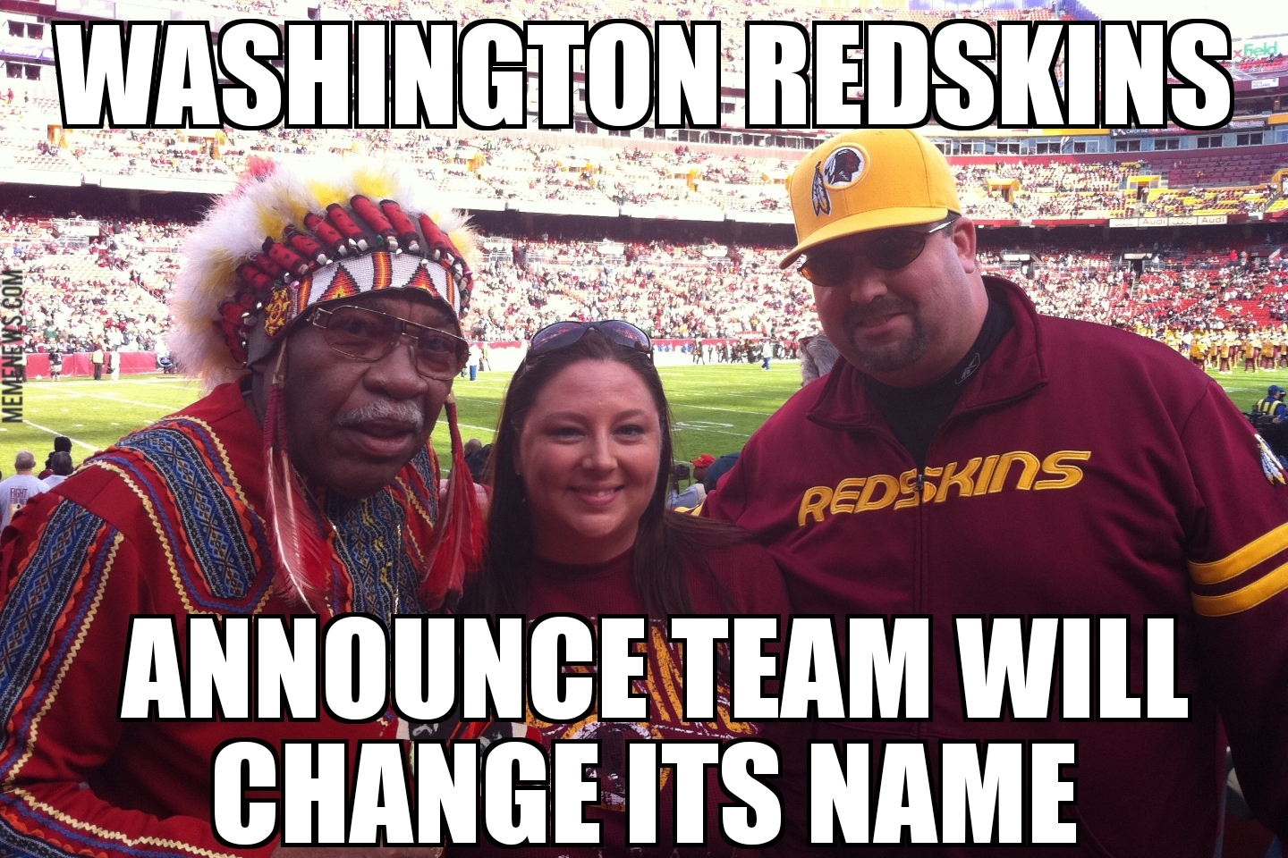 Washington Redskins to change name