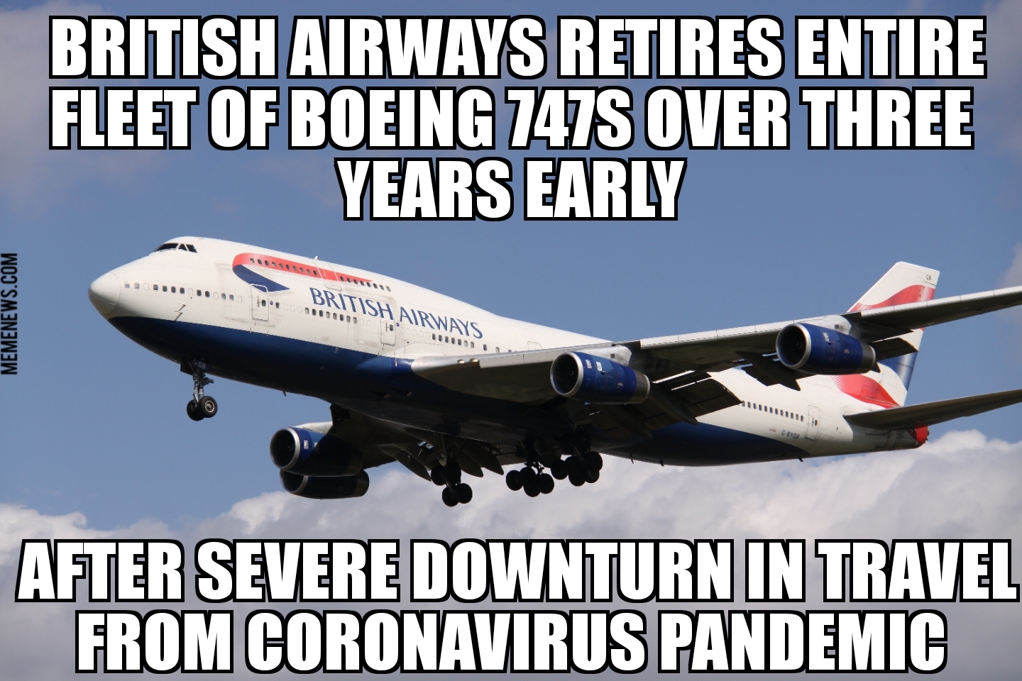 British Airways to retire entire 747 fleet
