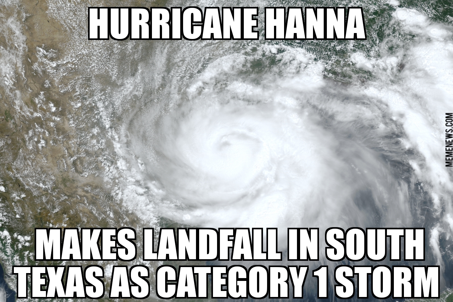 Hurricane Hanna makes landfall in Texas
