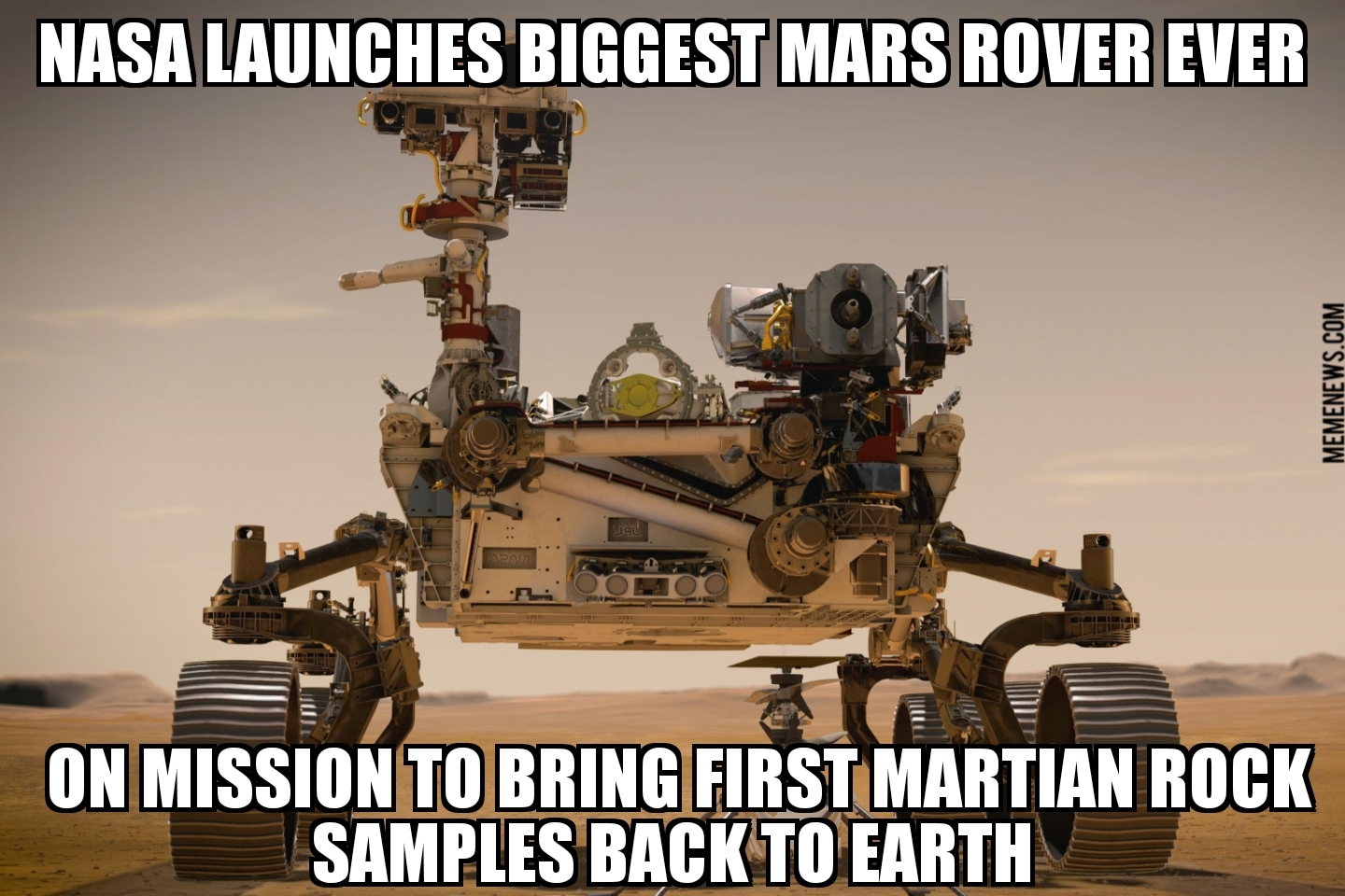 NASA launches biggest Mars rover