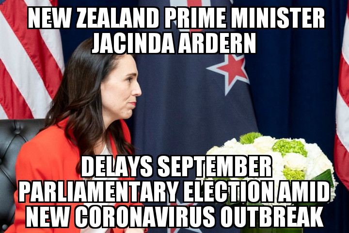 New Zealand delays election over coronavirus