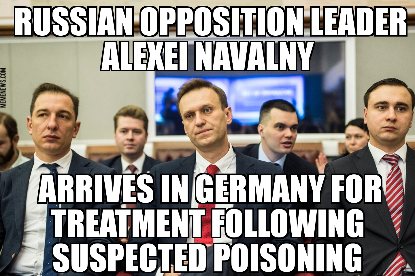 Alexei Navalny arrives in Germany for treatment