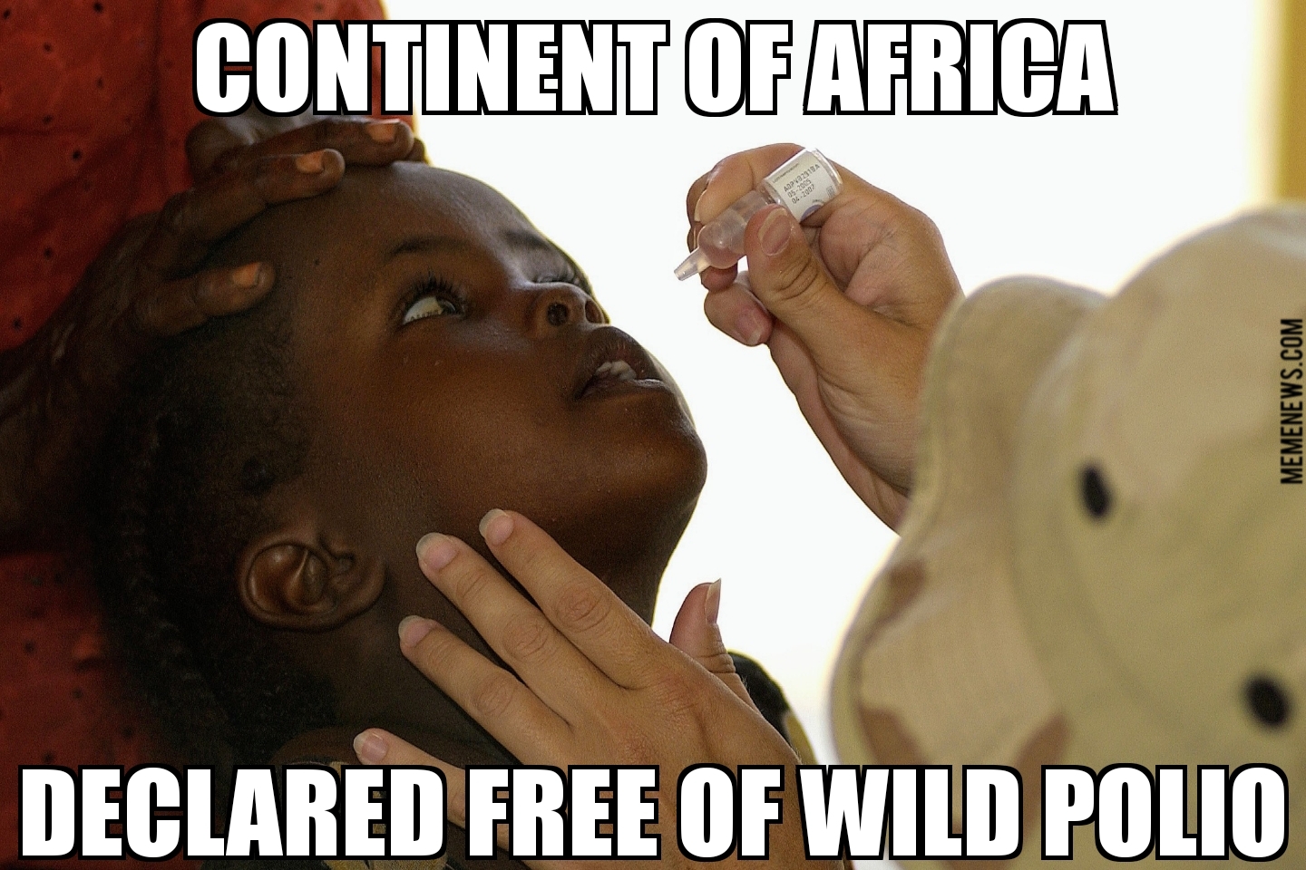 Africa declared free of polio
