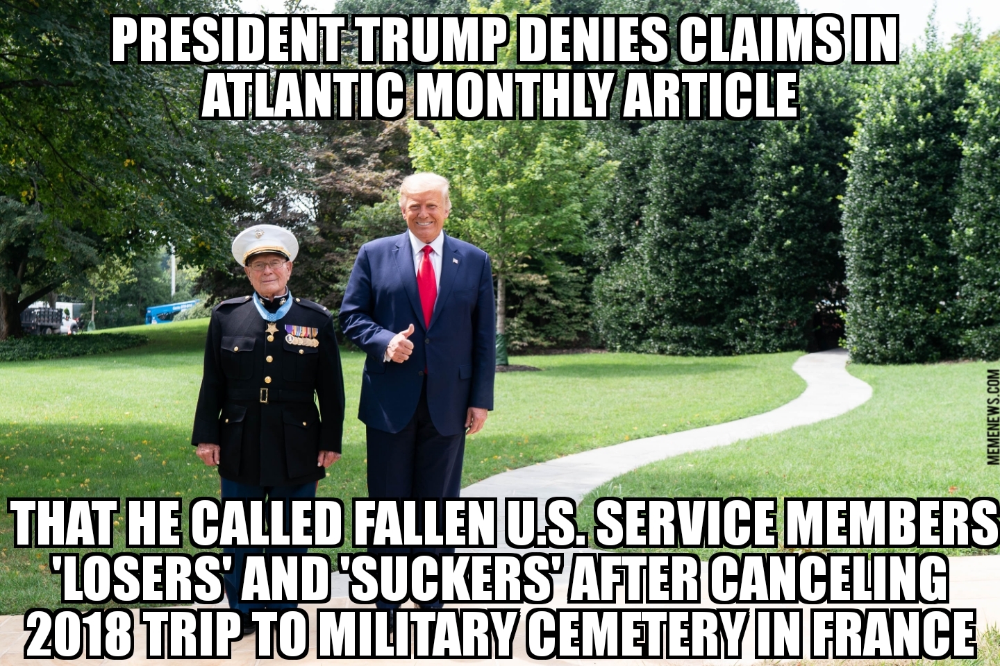 Trump denies he called fallen soldiers ‘losers’