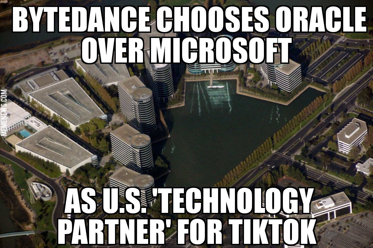 Oracle chosen as TikTok partner