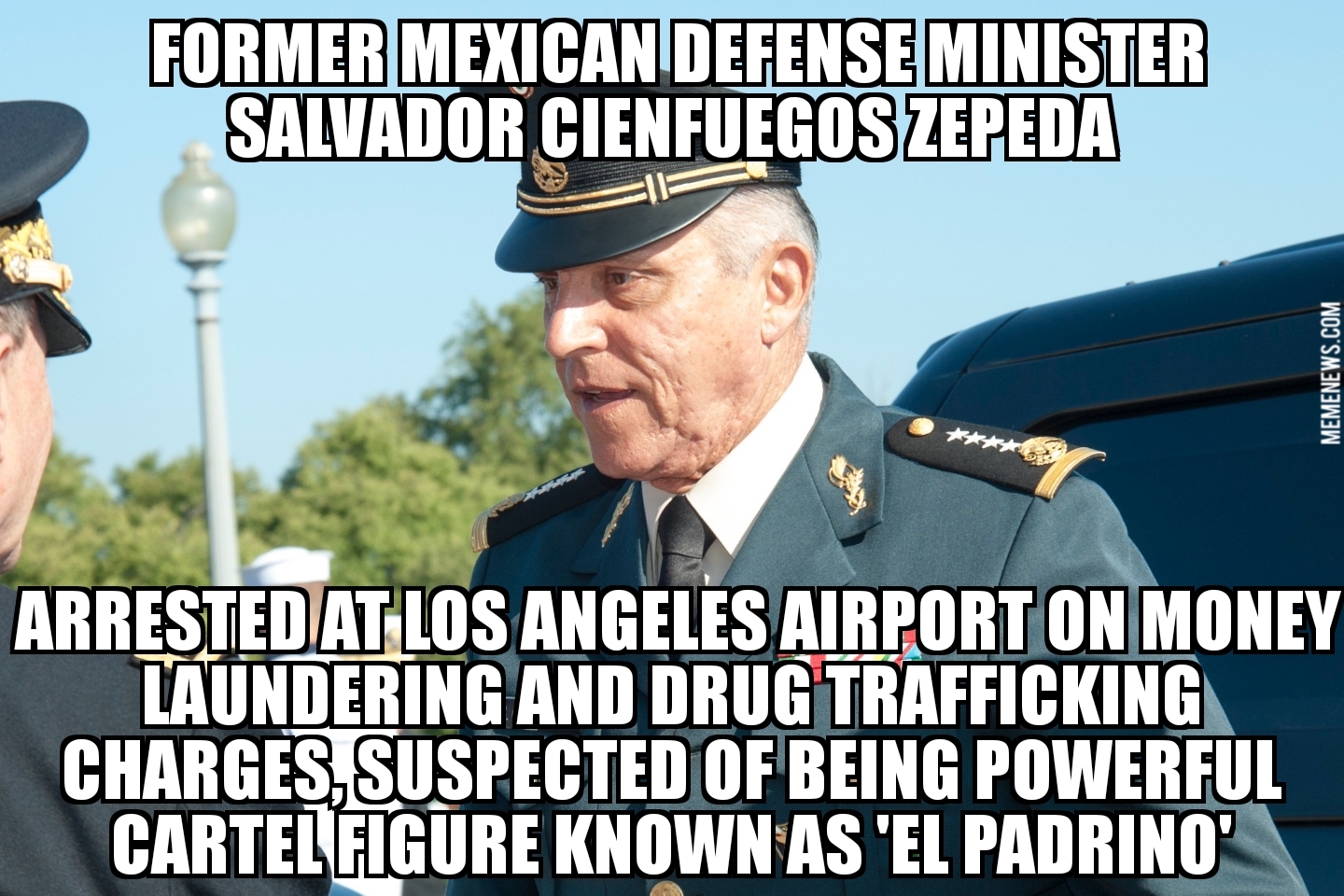 Former Mexican defense minister arrested on drug charges