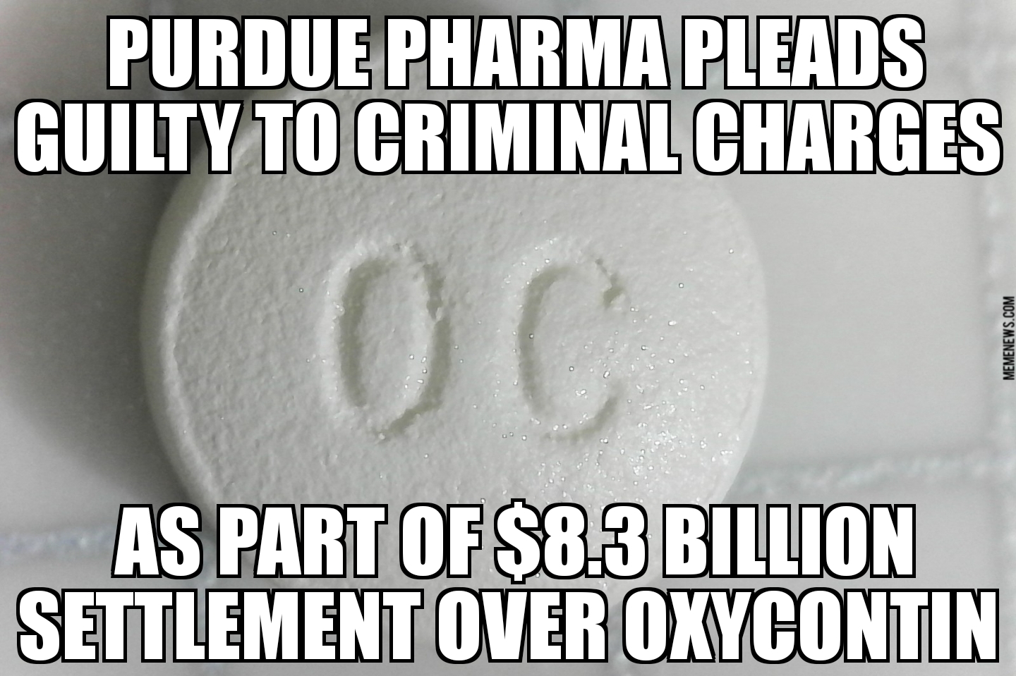Purdue pleads guilty in opioid settlement