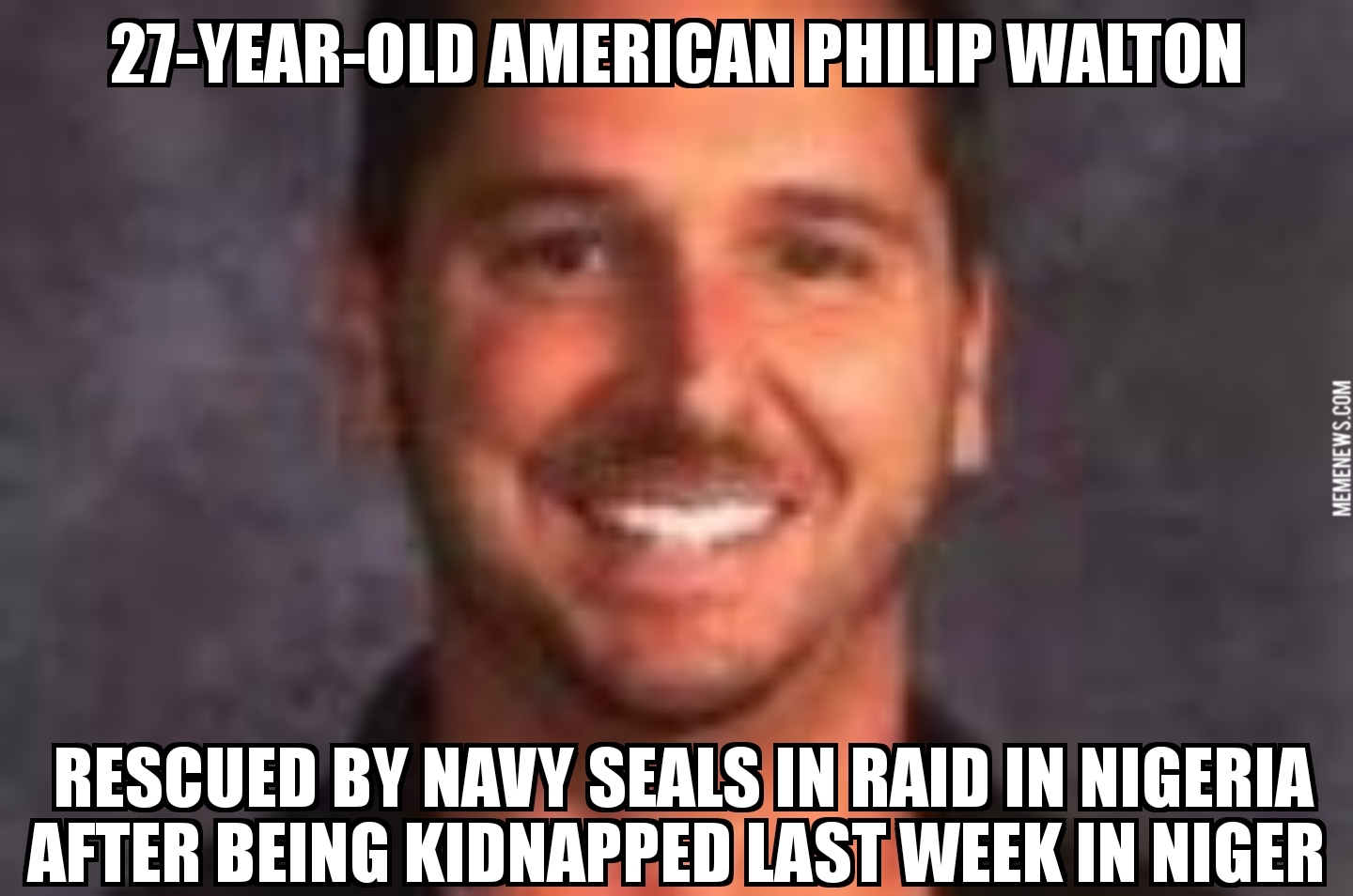 American Philip Walton rescued in Nigeria
