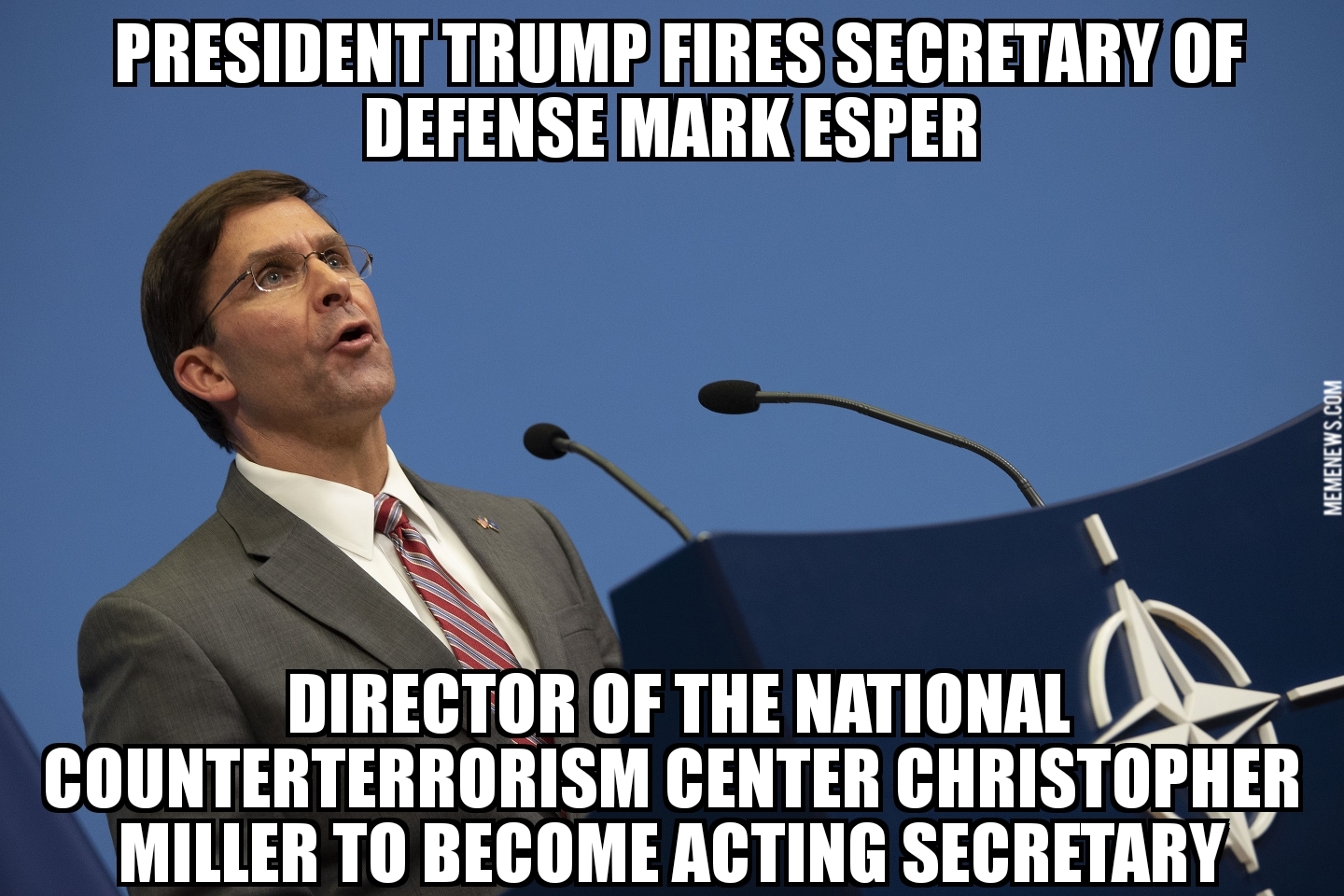Trump fires Mark Esper