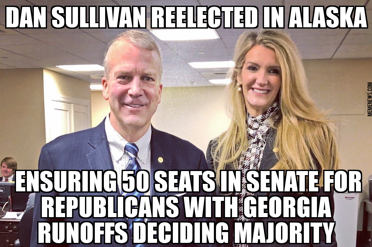 Dan Sullivan reelected in Alaska
