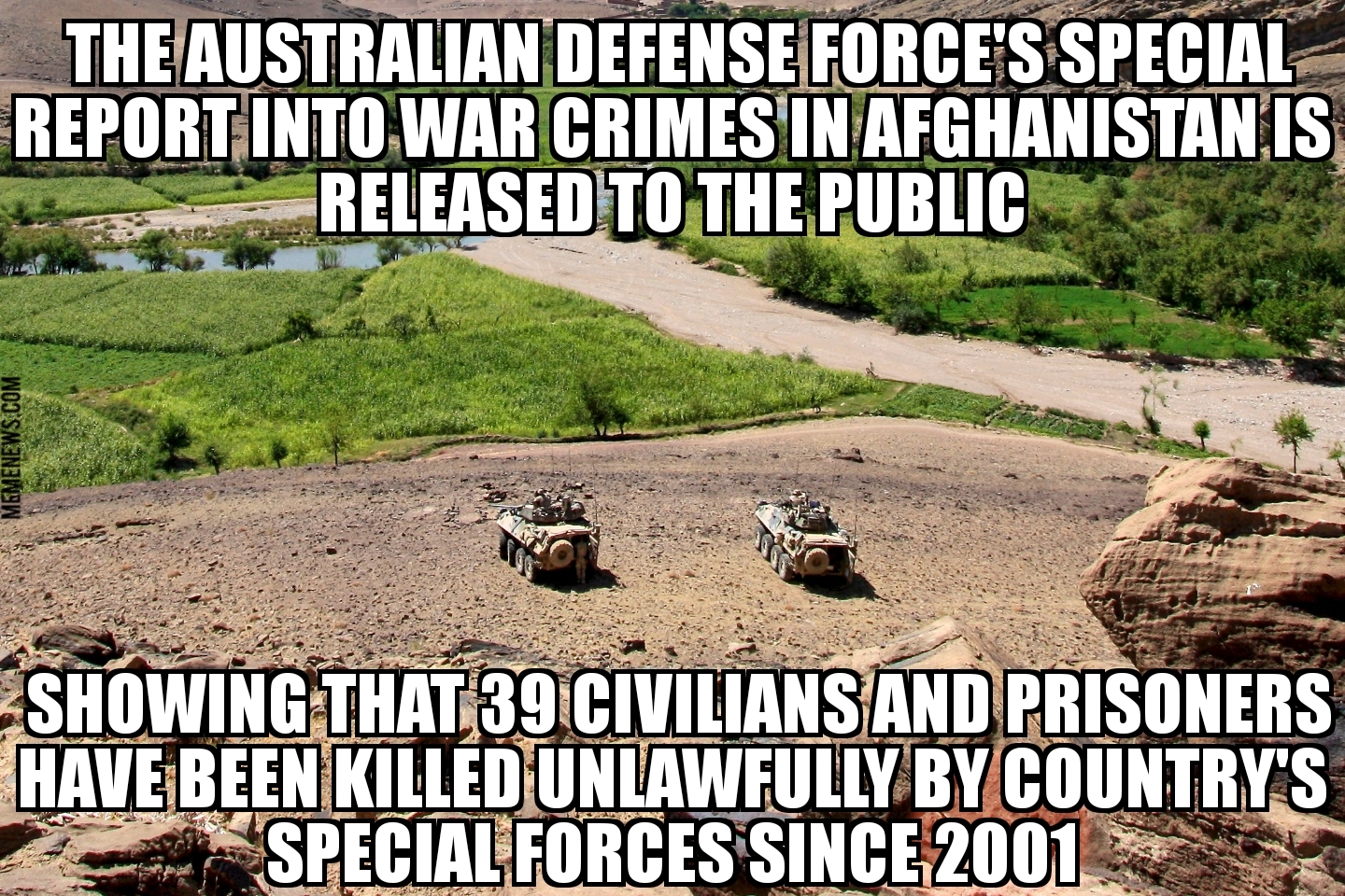 Australian Special Forces unlawful killings in Afghanistan