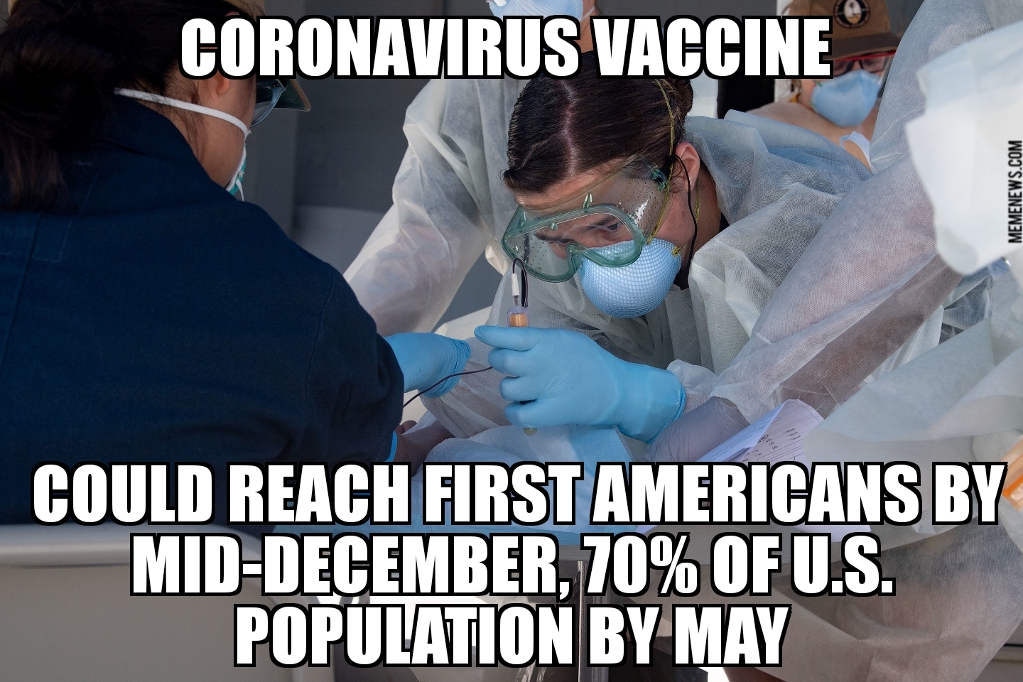 Coronavirus vaccine could reach Americans in December