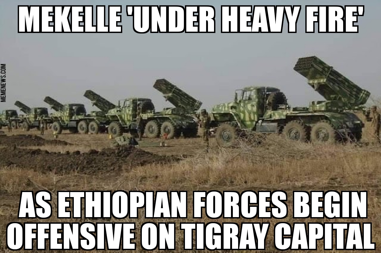 Mekelle under fire in Ethiopia Tigray offensive