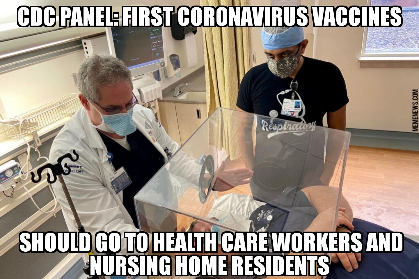 First coronavirus vaccines to health care workers, nursing homes