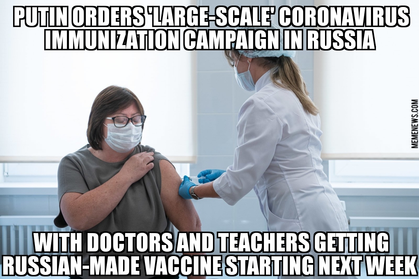 Putin orders coronavirus vaccines in Russia
