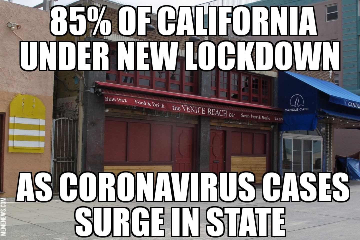 New California coronavirus lockdown