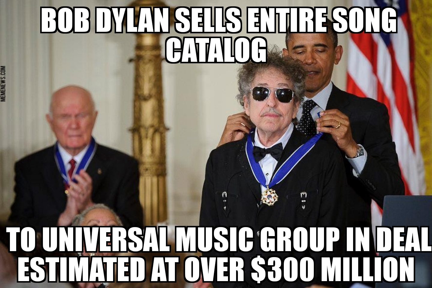 Bob Dylan sells song catalog