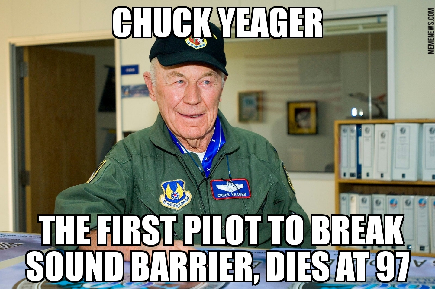 Chuck Yeager dies