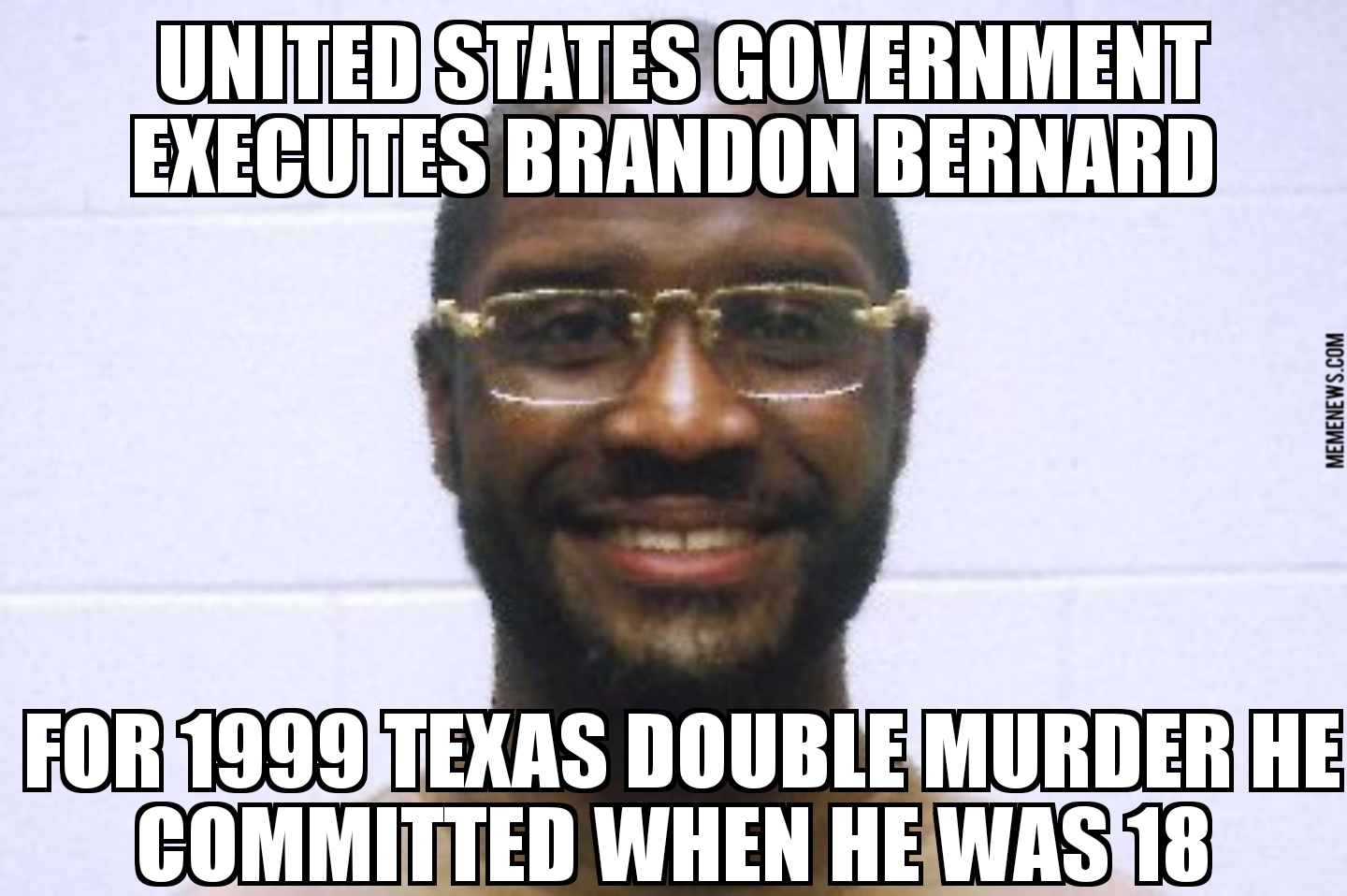 U.S. executes Brandon Bernard