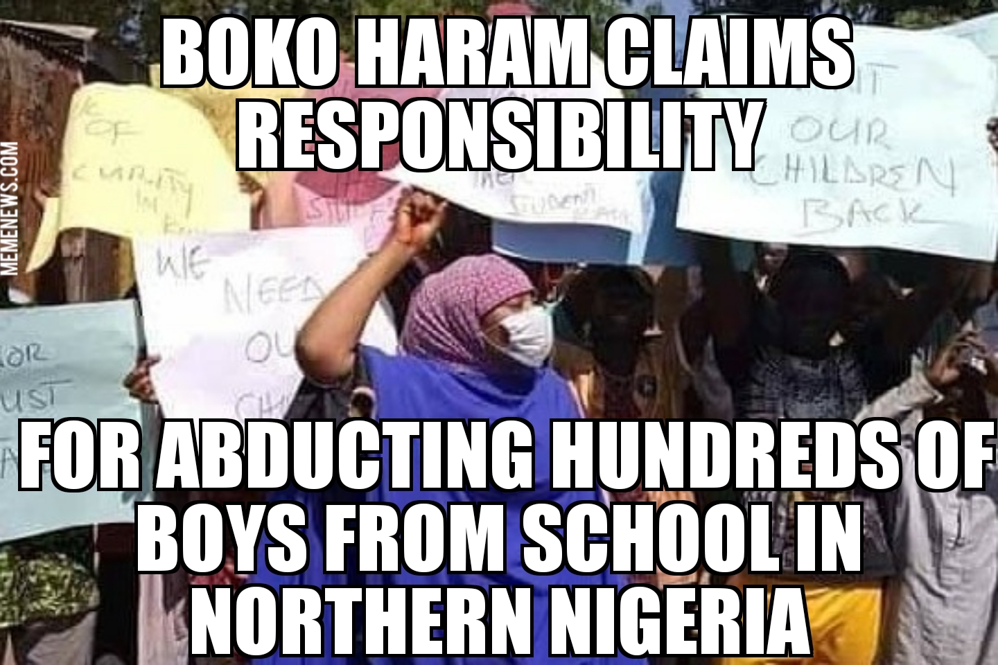 Boko Haram abducts school boys in Nigeria