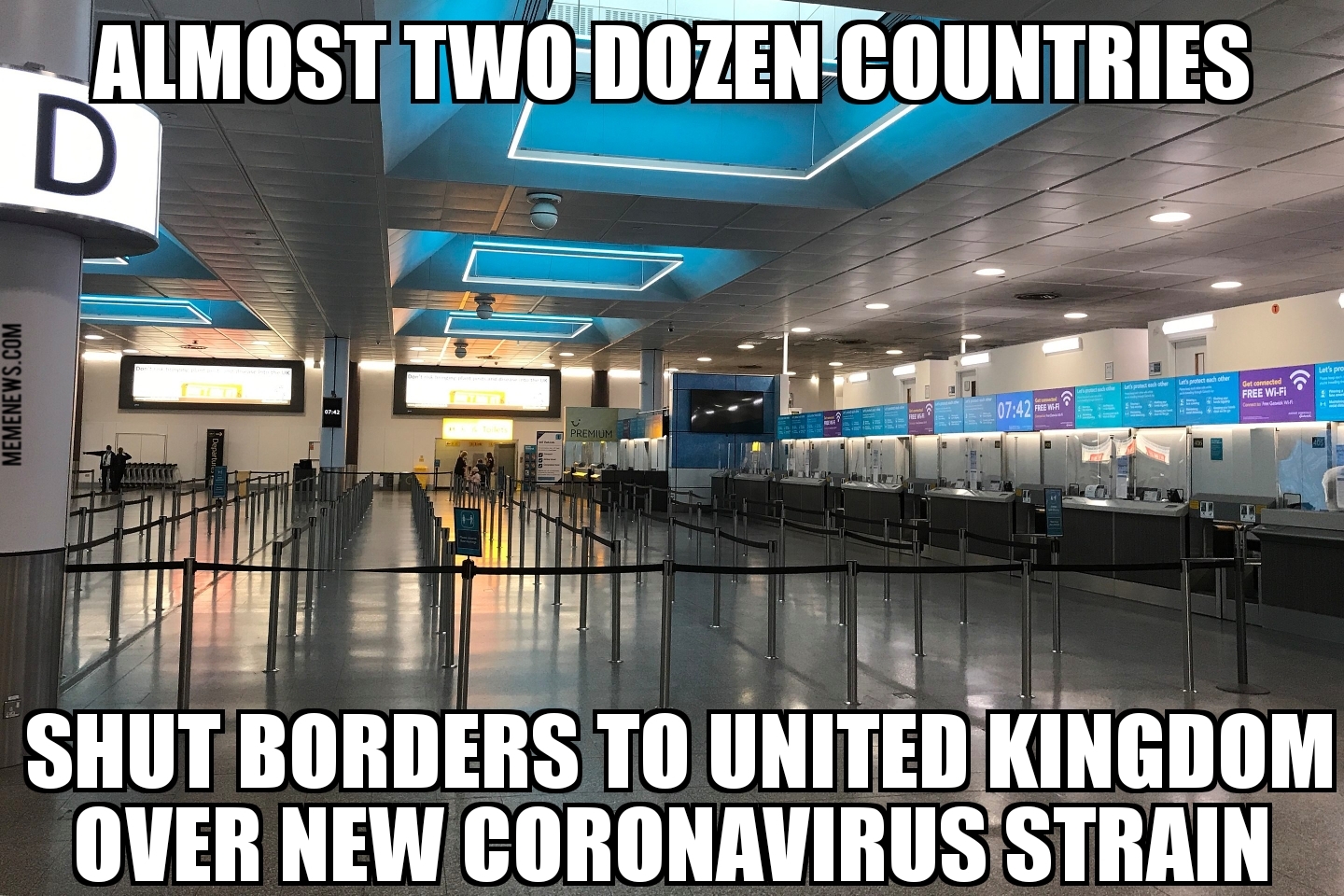 U.K. travel cut over new coronavirus