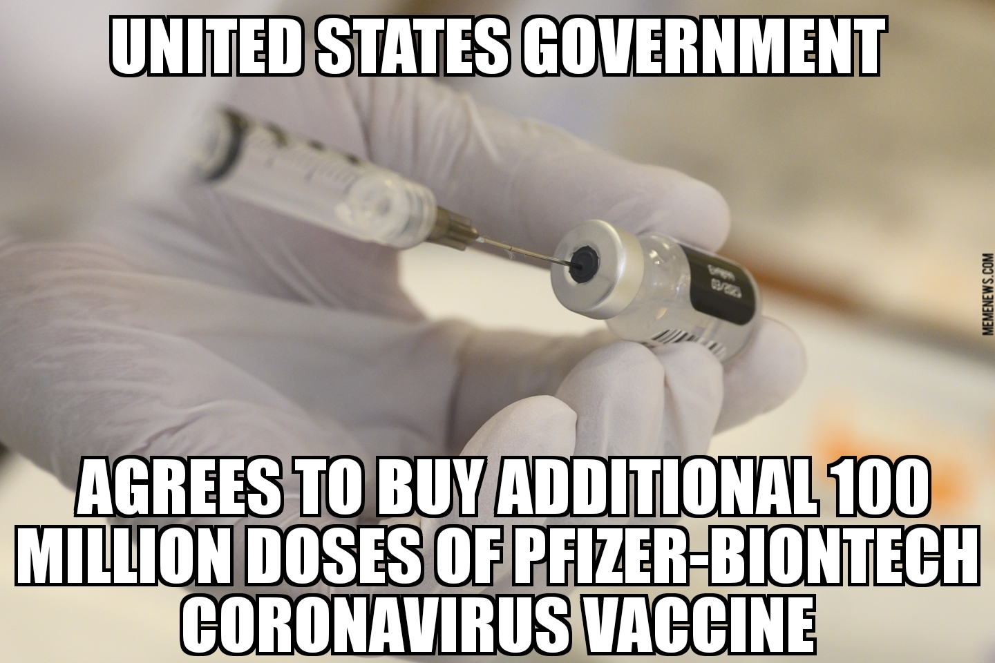 U.S. to buy more coronavirus vaccine doses