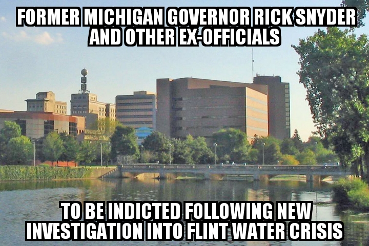 Rick Snyder to be indicted over Flint water crisis