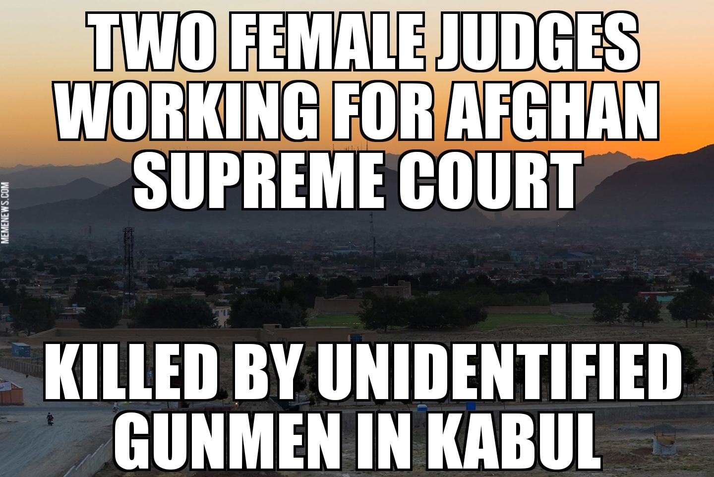Female judges killed in Kabul