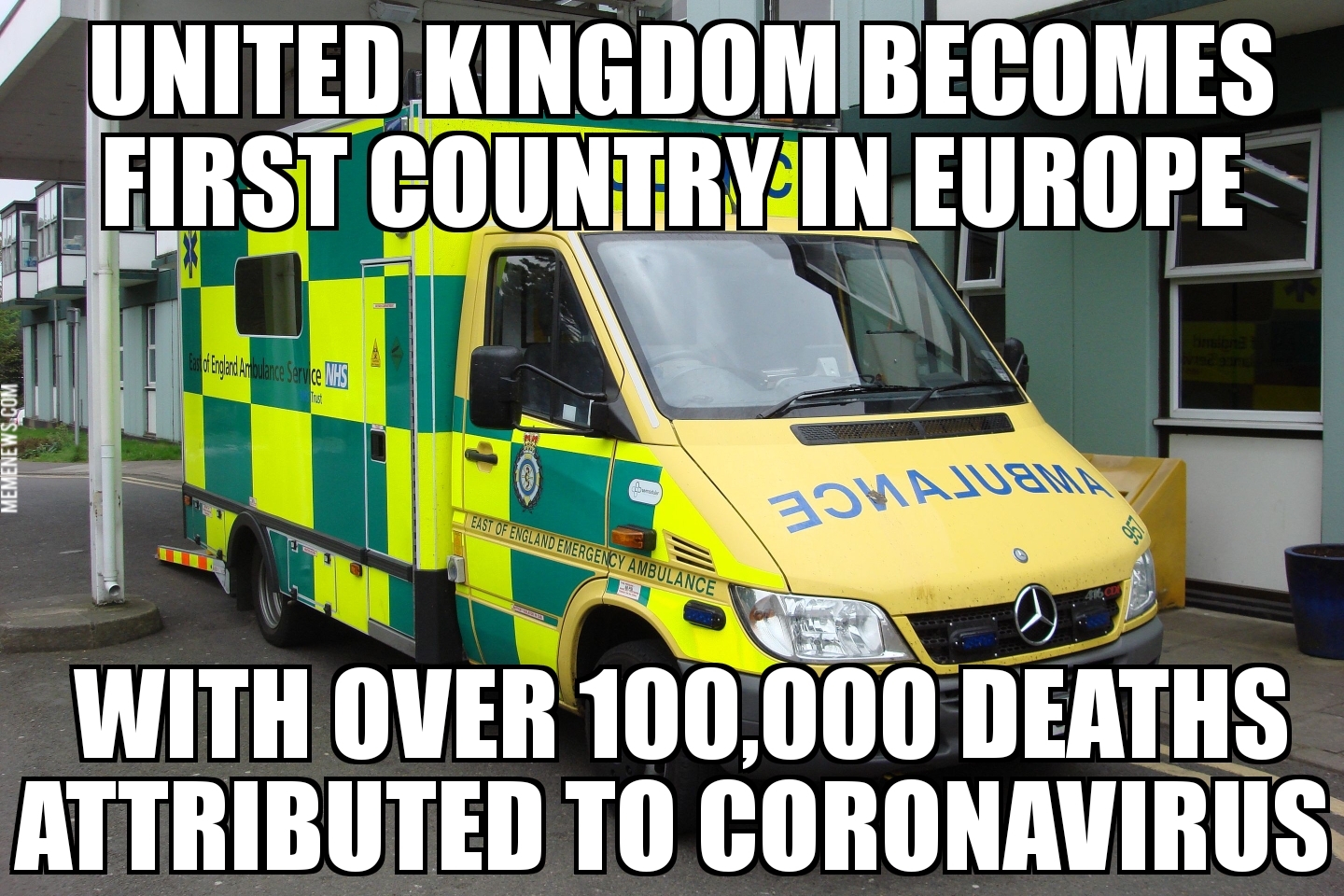 U.K. coronavirus deaths top 100,000
