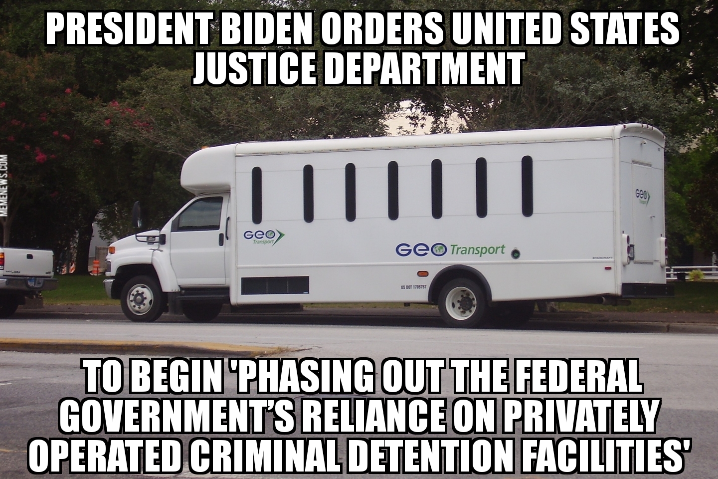 Biden orders Justice Department to phase out private prison use
