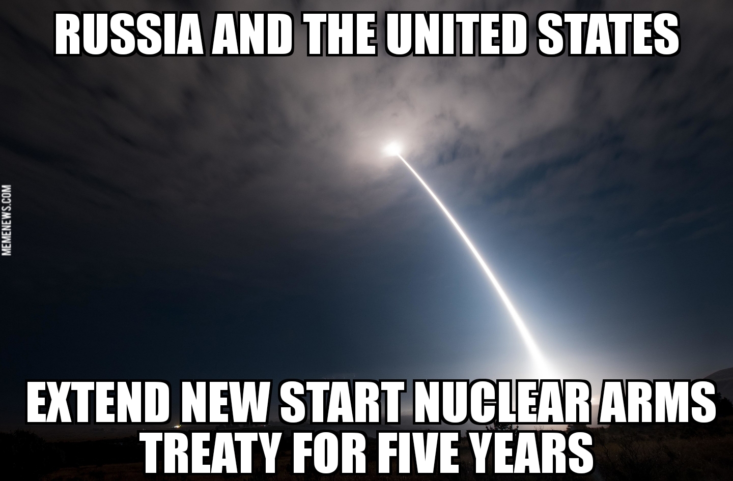 U.S. and Russia extend New START treaty