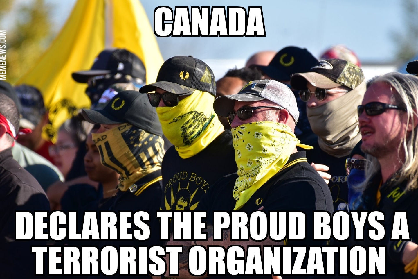 Canada labels Proud Boys terrorists