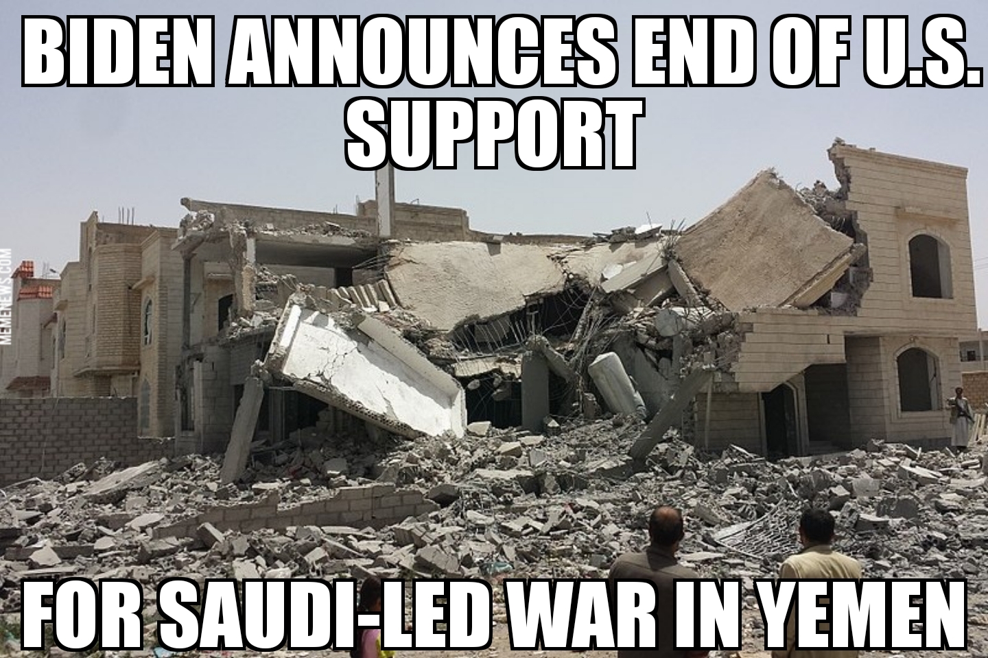 U.S. ends support for Yemen war