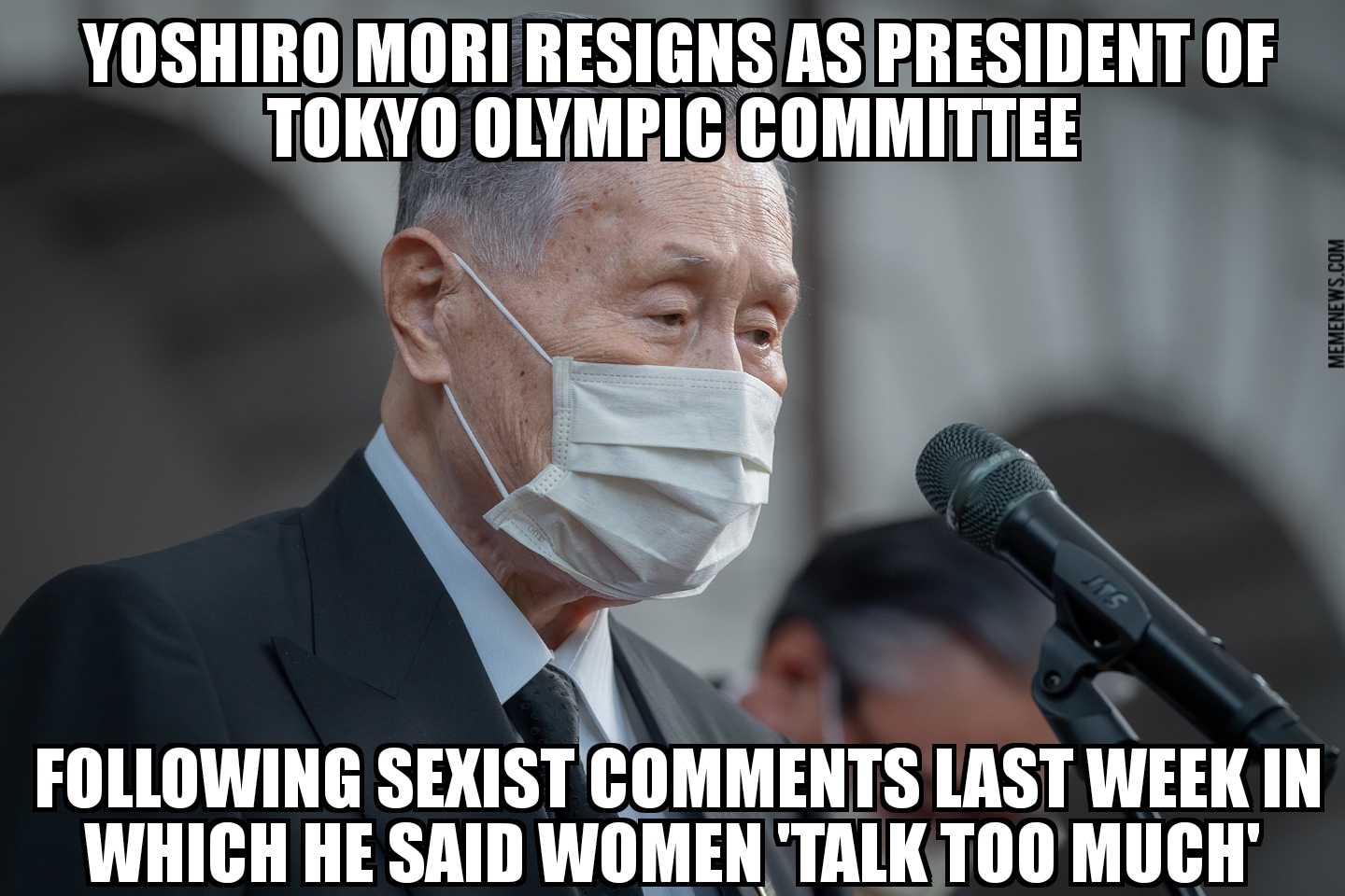 Yoshiro Mori resigns as Tokyo Olympics president